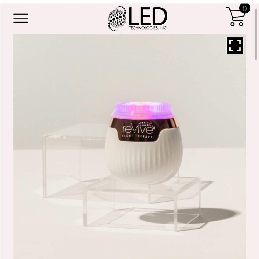 Revive Light Therapy Sonique Mini Sonic Cleanser Anti-Aging & Acne Treatment